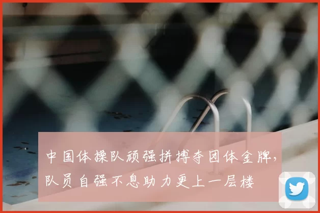 中国体操队顽强拼搏夺团体金牌，队员自强不息助力更上一层楼